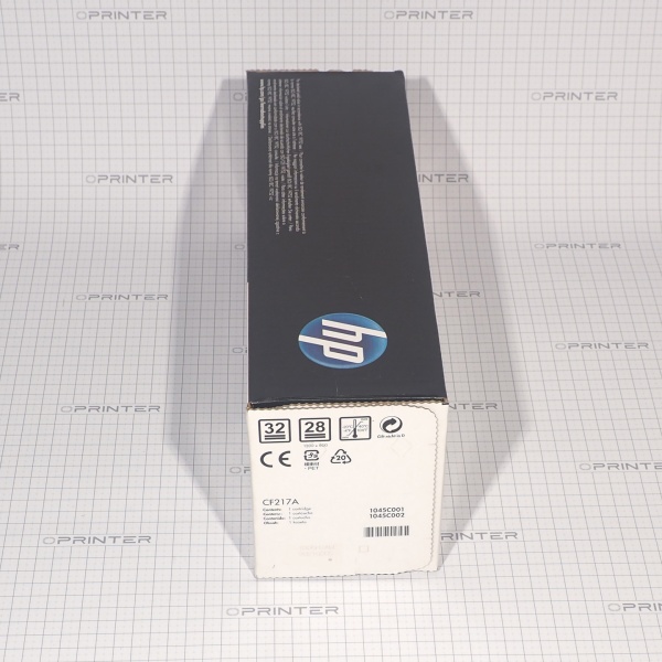 Картридж 17A black черный HP CF217A