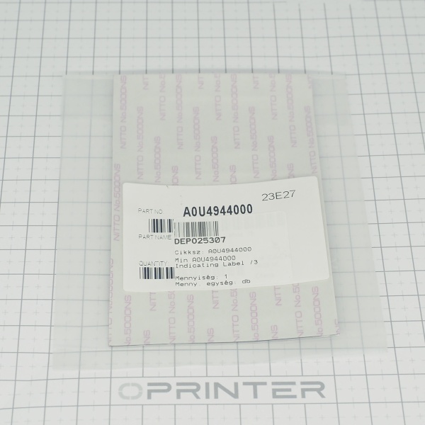 Наклейка Konica Minolta A0U4944000