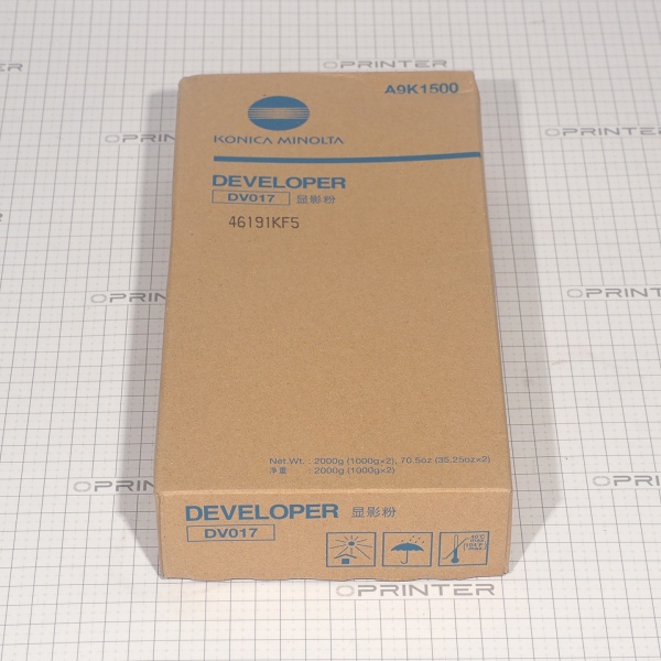Девелопер DV-017 (2000гр) black черный Konica Minolta A9K1500