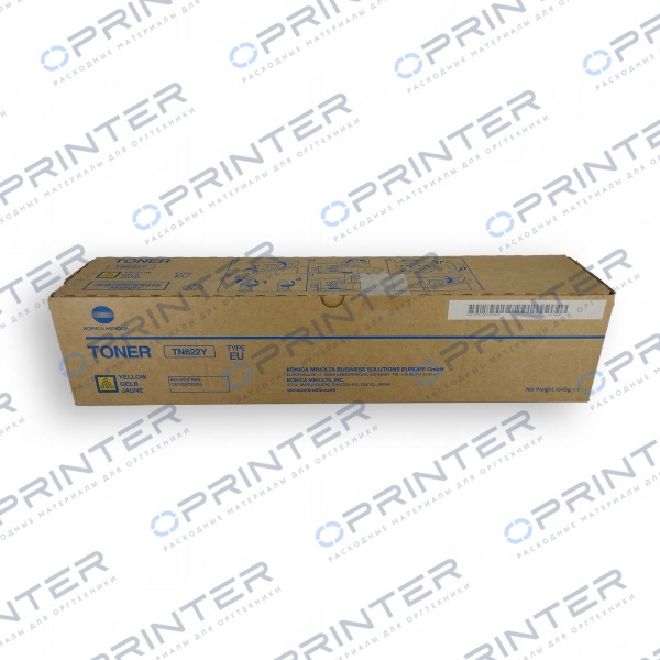 Тонер TN-622Y (1645гр) yellow желтый Konica Minolta A5E7251