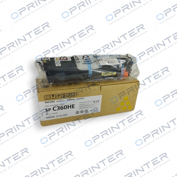 Тонер yellow желтый Ricoh 408187