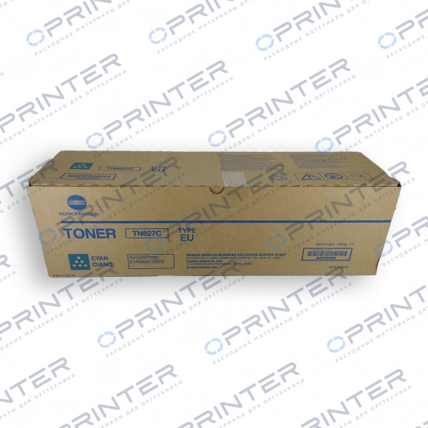 Тонер TN-627C cyan синий Konica Minolta ACVV450 Тонер TN-627C cyan синий Konica Minolta ACVV450