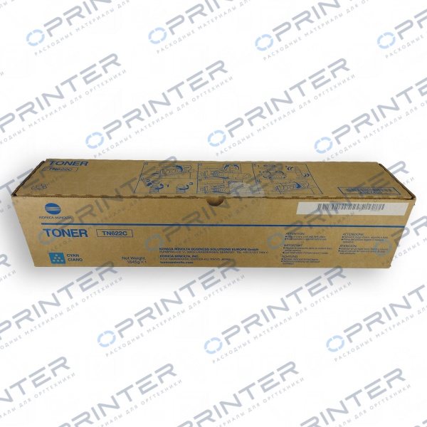 Тонер TN-622C cyan синий Konica Minolta A5E7450