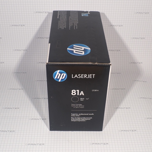 Картридж 81A black черный HP CF281A