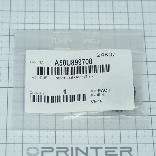 Шестерня вывода бумаги (Gear/3 23T) Konica Minolta A50U899700