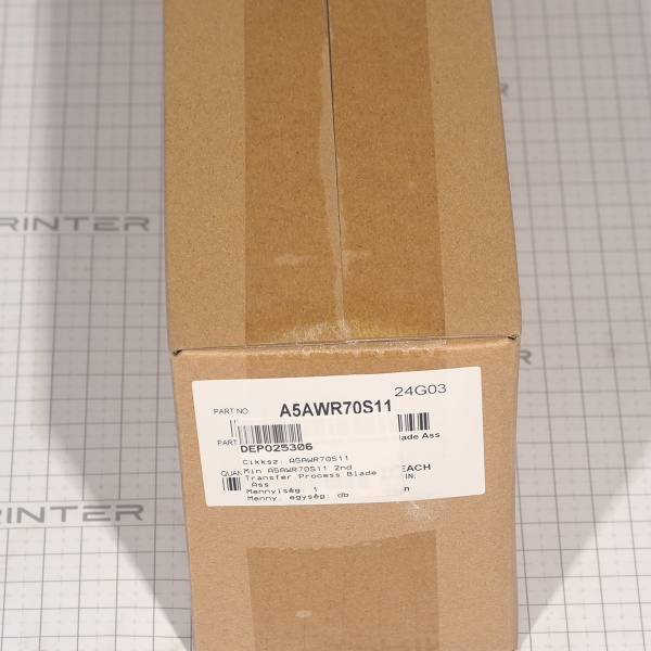 Лезвие очистки ремня переноса Konica Minolta A5AWR70S00