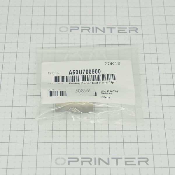 Ролик вывода бумаги верхний Konica Minolta A50U760900