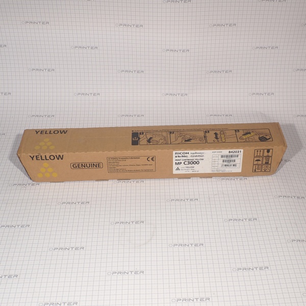 Картридж лазерный yellow Ricoh 842031