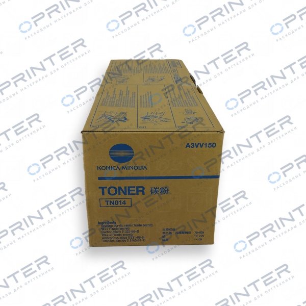 Тонер TN-014 (2100гр) black черный Konica Minolta A3VV150