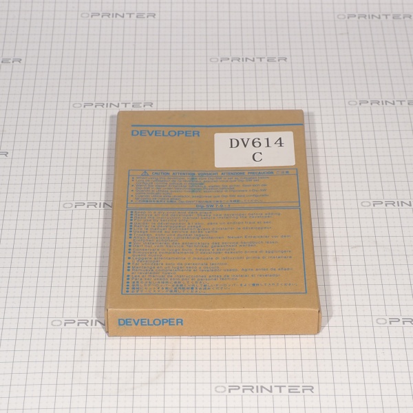 Девелопер DV-614C cyan синий Konica Minolta A3VX900