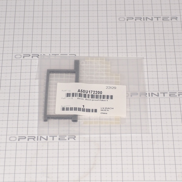 Фильтр (Developing Dust Proof Filter/1) Konica Minolta A50U172200
