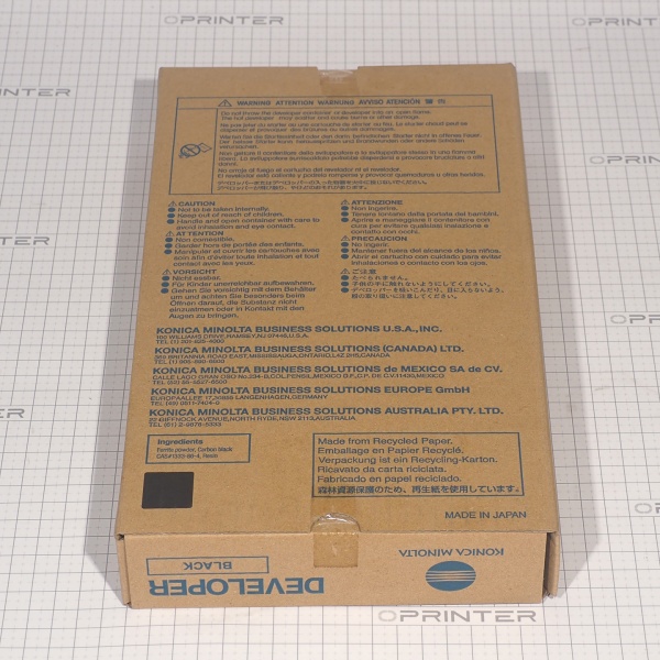 Девелопер DV-610K black черный Konica Minolta A04P600