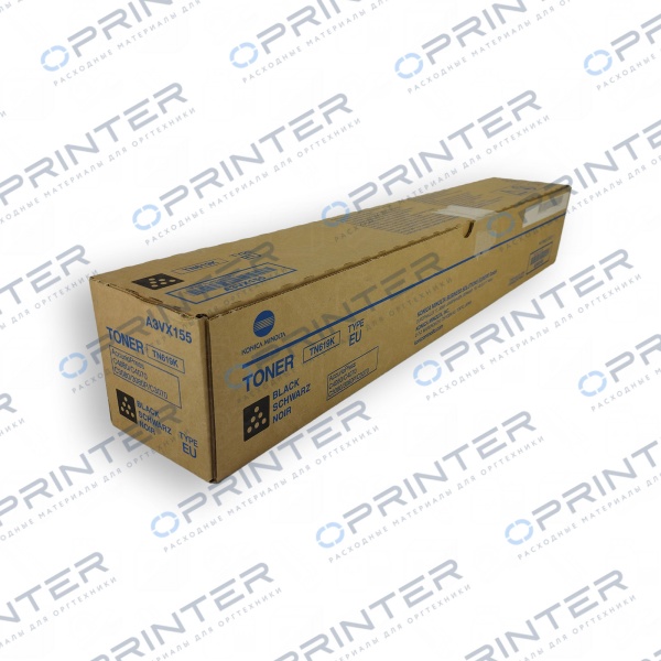 Тонер TN-619K, TN-634 black черный Konica Minolta A3VX155, AF1R155 Тонер TN-619K, TN-634 black черный Konica Minolta A3VX155, AF1R155