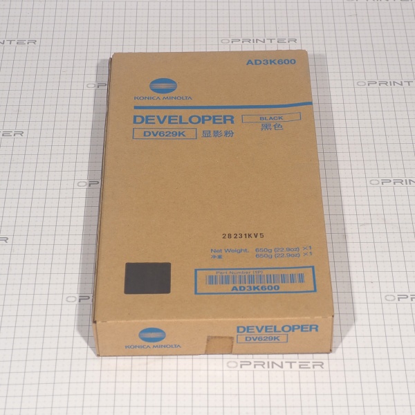 Девелопер DV-629K black черный Konica Minolta AD3K600