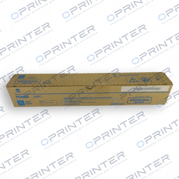 Тонер TN-328C cyan синий Konica Minolta AAV8450