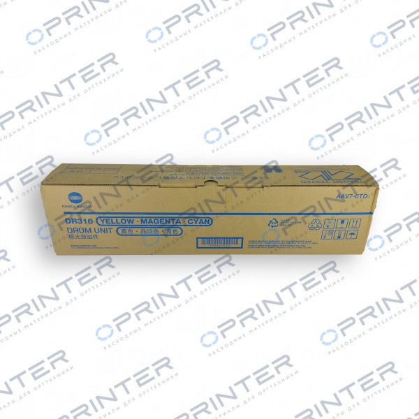 Фотобарабан DR-316YMC color цветной Konica Minolta AAV70TD