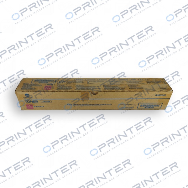 Тонер TN-512M (514гр) magenta пурпурный Konica Minolta A33K352