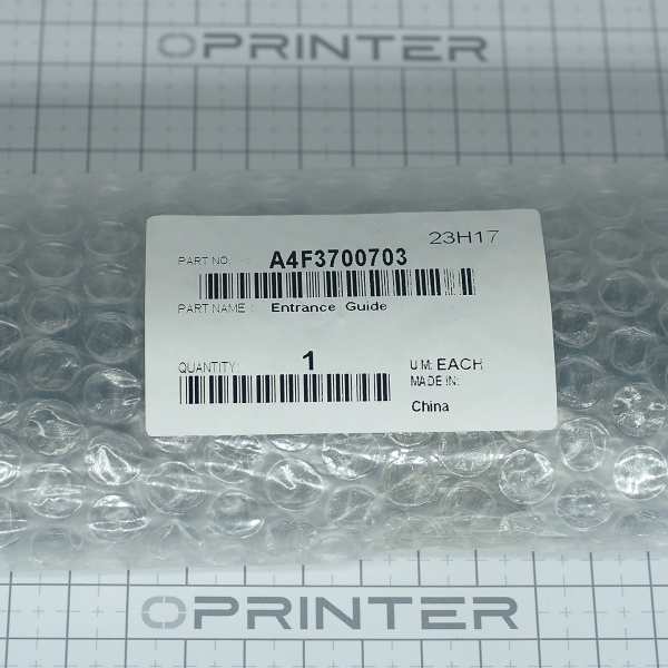 Направляющая бумаги в финишер Konica Minolta A4F3700703