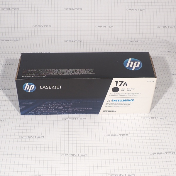 Картридж 17A black черный HP CF217A