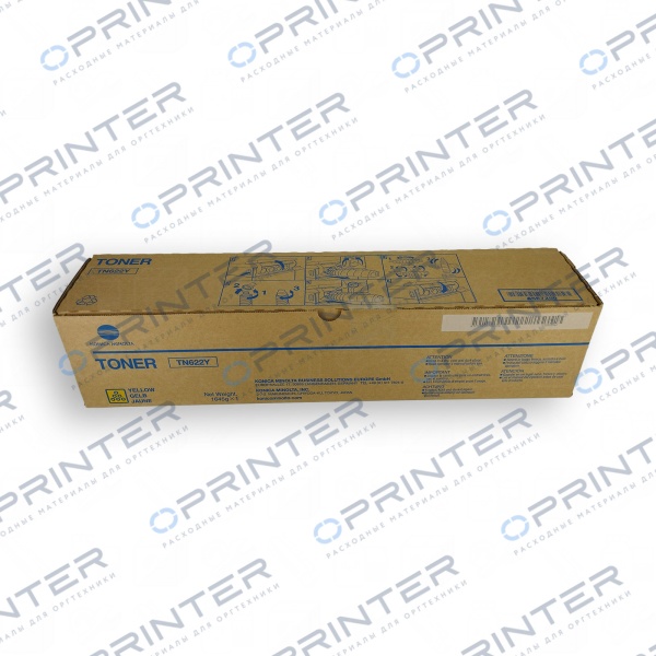 Тонер TN-622Y yellow желтый Konica Minolta A5E7250 Тонер TN-622Y yellow желтый Konica Minolta A5E7250