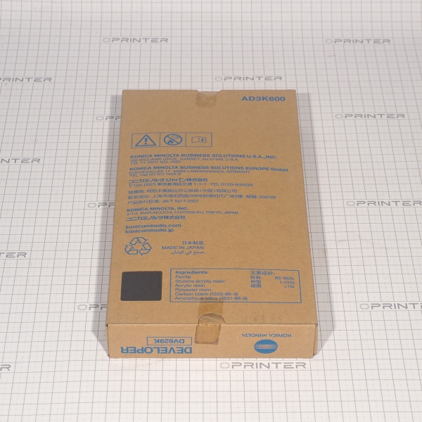 Девелопер DV-629K black черный Konica Minolta AD3K600