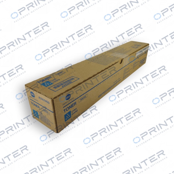 Тонер TN-619C cyan синий Konica Minolta A3VX450