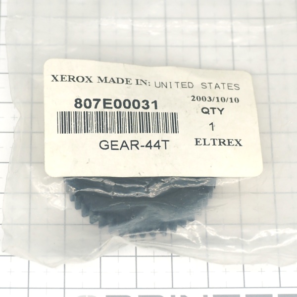 Шестерня 44Т Xerox 807E00031