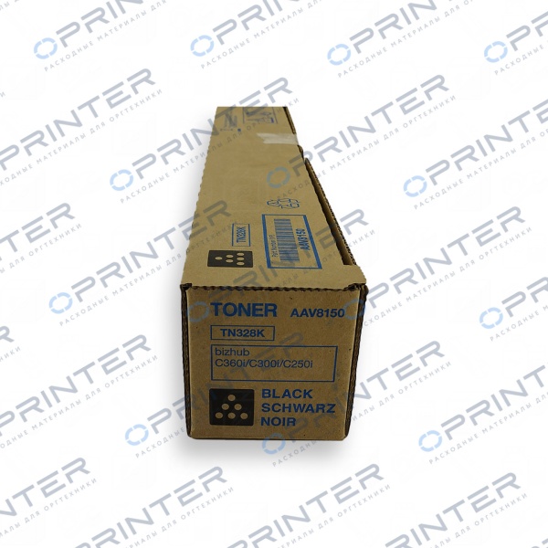 Тонер TN-328K black черный Konica Minolta AAV8150